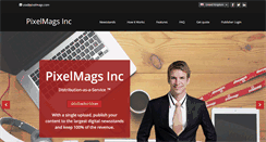 Desktop Screenshot of pixel-mags.com
